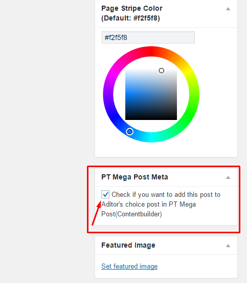 Mega Post widgets